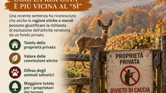terreni e caccia